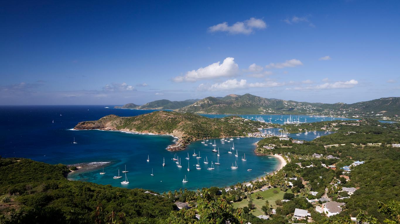 Flights to Antigua-et-Barbuda