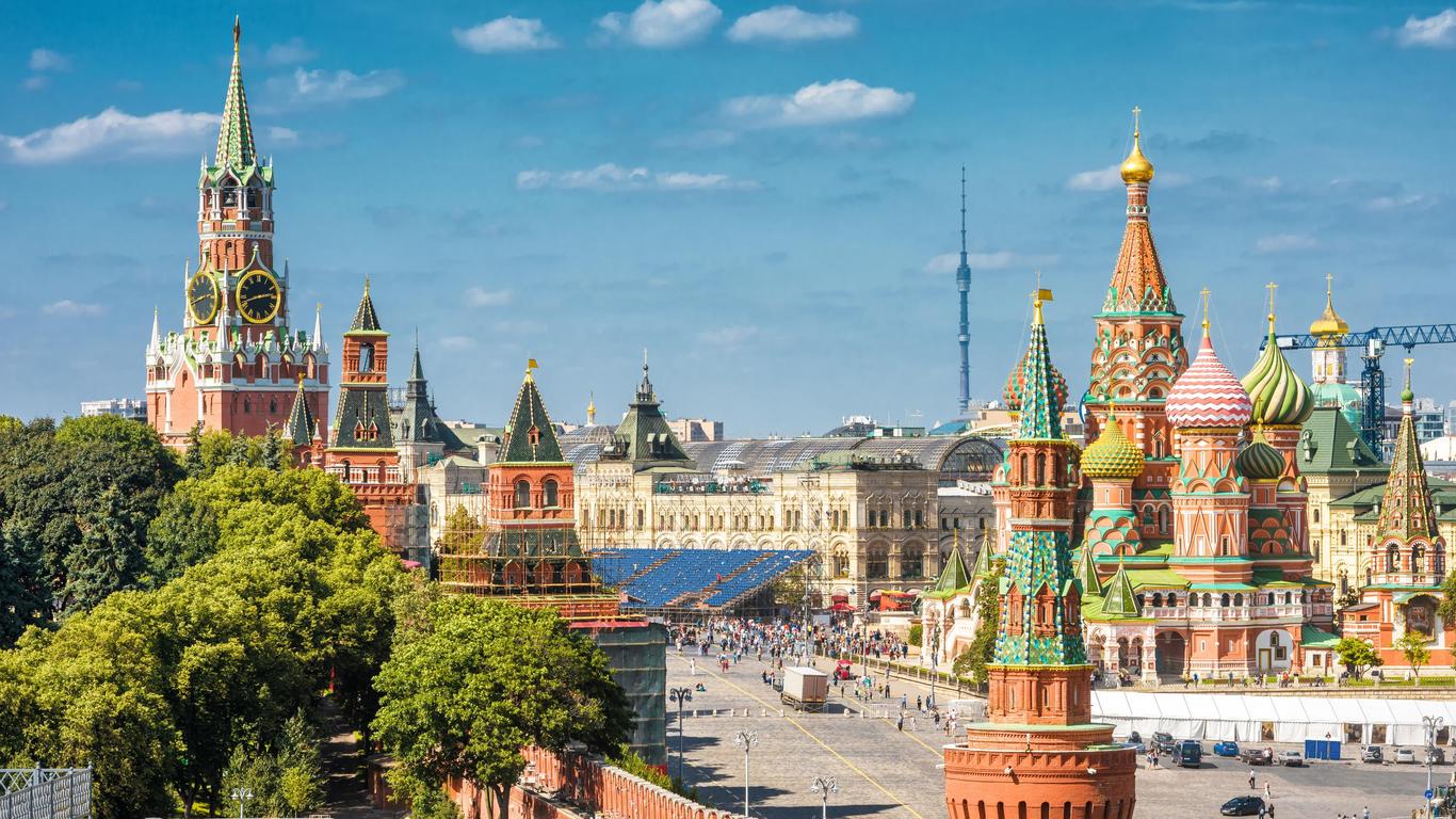 Flights to Moscou